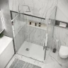 Душевой уголок Grossman Cosmo 120х80 120.K33.02.1280.10.00 профиль Хром стекло прозрачное