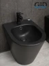 Биде Gid Cortado BDN-30BM 21105 цвет Черный матовый