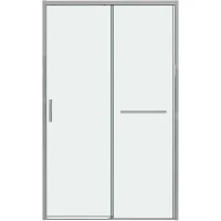 Душевая дверь Grossman Style 110 100.K33.05.110.10.00 профиль Хром стекло прозрачное