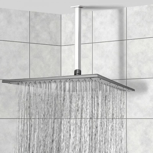 Кронштейн для верхнего душа Remer 347S40 Хром латунь на потолок