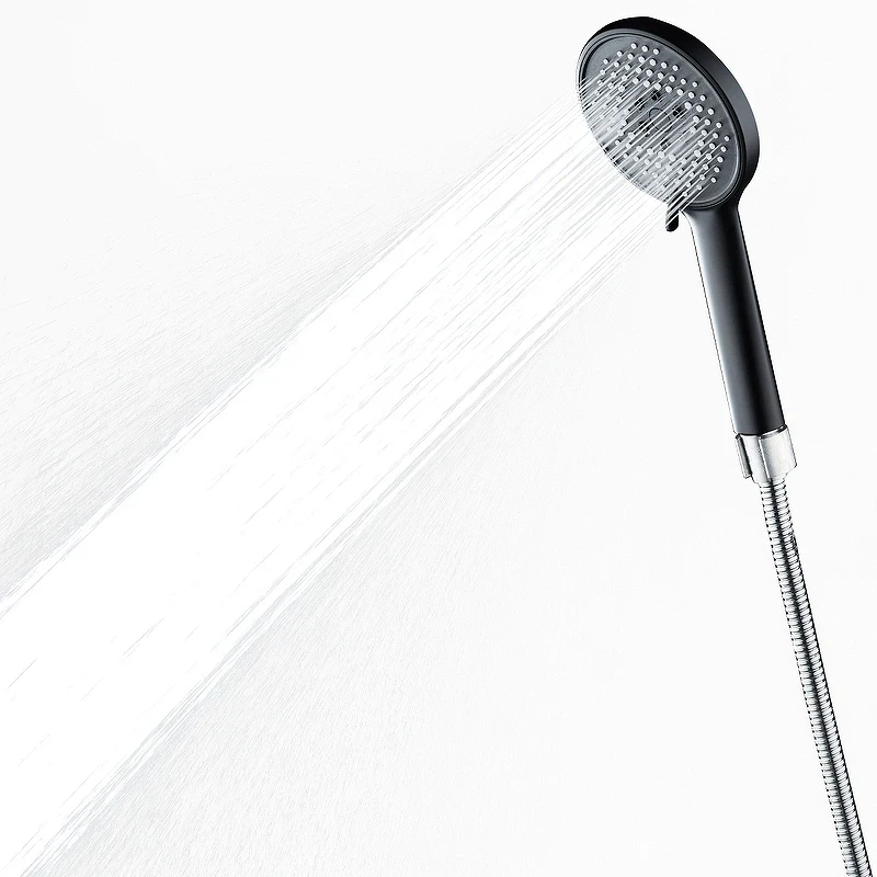Душевой гарнитур Orange O-Shower OS813b Черный матовый нержавеющая сталь на стену