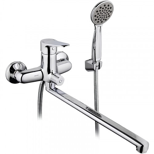 Смеситель для ванны Gappo G36 G2236 универсальный Хром латунь на стену