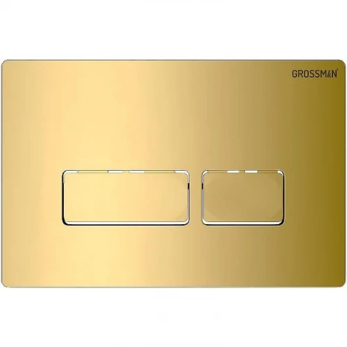 Клавиша смыва Grossman Pragma 700.K31.03.300.300 цвет Золото глянцевое
