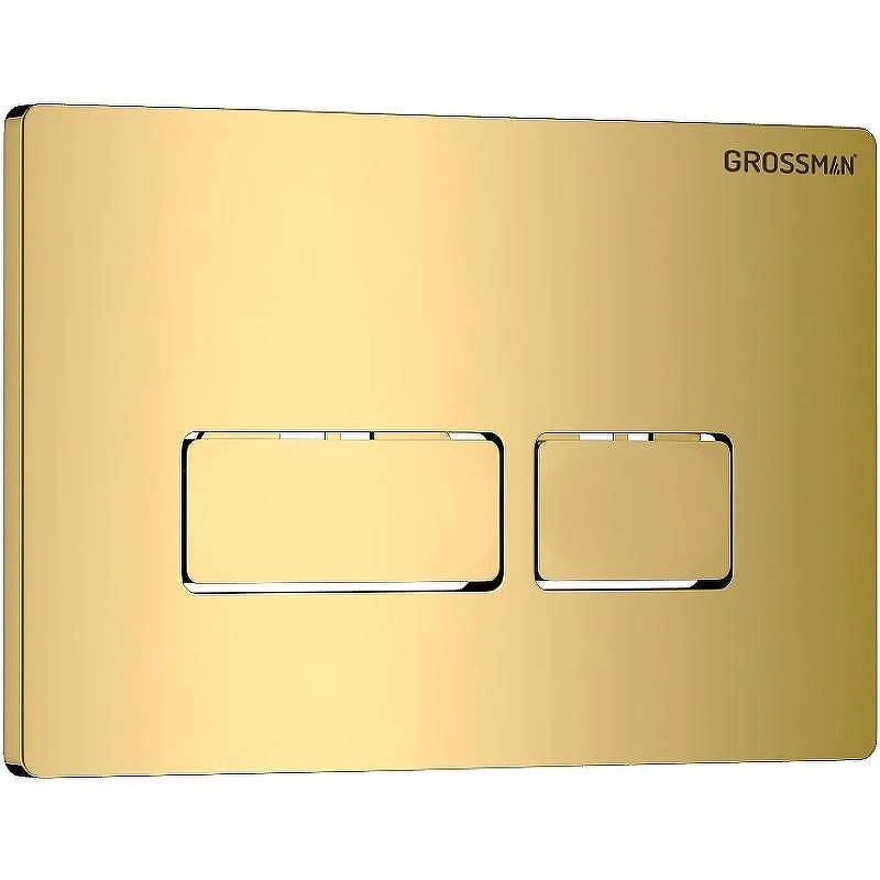Клавиша смыва Grossman Pragma 700.K31.03.300.300 цвет Золото глянцевое