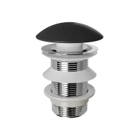 Донный клапан Aqueduto Ralo RAL0140 click-clack цвет Черный матовый