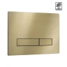Клавиша смыва KK POL Vitrum Metal Slim 350/PSM/008-00-00 Шампань