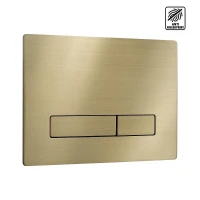 Клавиша смыва KK POL Vitrum Metal Slim 350/PSM/008-00-00 Шампань