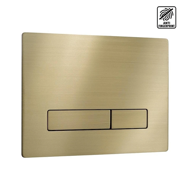 Клавиша смыва KK POL Vitrum Metal Slim 350/PSM/008-00-00 Шампань