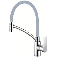 Смеситель для кухни Haiba HB72505 Хром Серый латунь