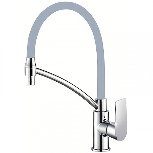 Смеситель для кухни Haiba HB72505 Хром Серый латунь