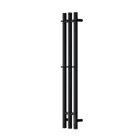 Электрический полотенцесушитель APEXTERMO Luna Light 800x120 LN10182BL с крючками цвет Черный