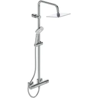 Душевая система Ideal Standard Ideal Rain Cube Evo A6985AA Хром латунь на стену