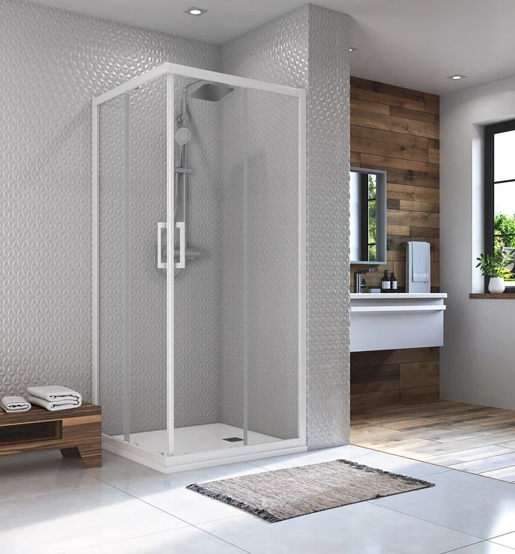 Душевая система Ideal Standard Ideal Rain Cube Evo A6985AA Хром латунь на стену