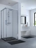 Душевая система Ideal Standard Ideal Rain Cube Evo A6985AA Хром латунь на стену