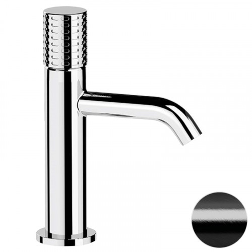 Смеситель для раковины Remer Celebrity CEC12CFP цвет Черный брашированный хром