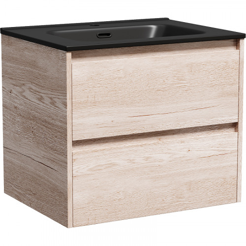 Тумба под раковину Sancos Libra 60 LB60EG подвесная Дуб галифакс натуральный МДФ / ЛДСП
