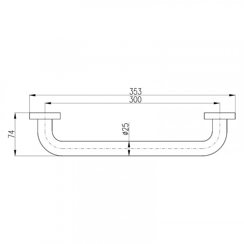 Поручень Rav Slezak Colorado COA0705SM Бронза