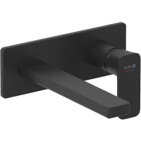 Смеситель для раковины Kludi Renon 422443975 Черный матовый