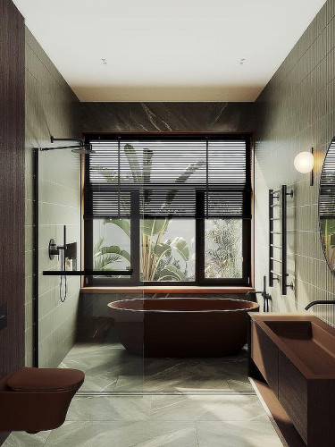 Душевая перегородка Maybah Glass MGD-1418-6ш 990х1950 в широком профиле с полотенцедержателем Черный стекло прозрачное