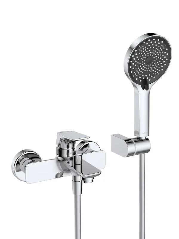 Комплект смесителей BelBagno Марина (Marino) MARINO-VASM/LVM-CRM цвет Хром