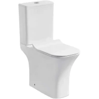 Унитаз компакт Creto Cer C2 1002-002Cer-C2W с бачком и сиденьем Микролифт фаянс напольный