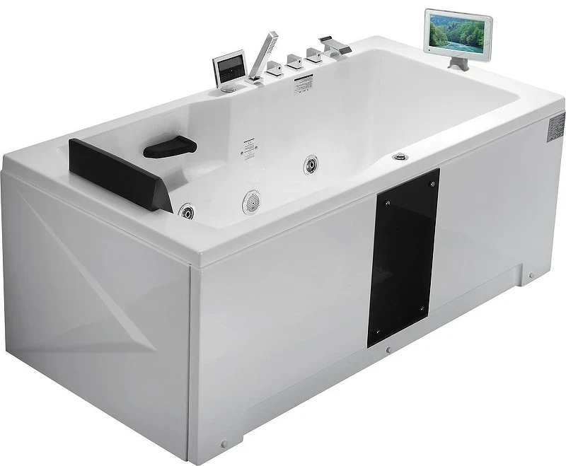 Акриловая ванна Gemy Gemy 171x86 G9066 II O R С гидромассажем