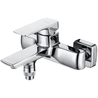 Смеситель для ванны Allen Brau Infinity 5.21006-00 Хром латунь на стену