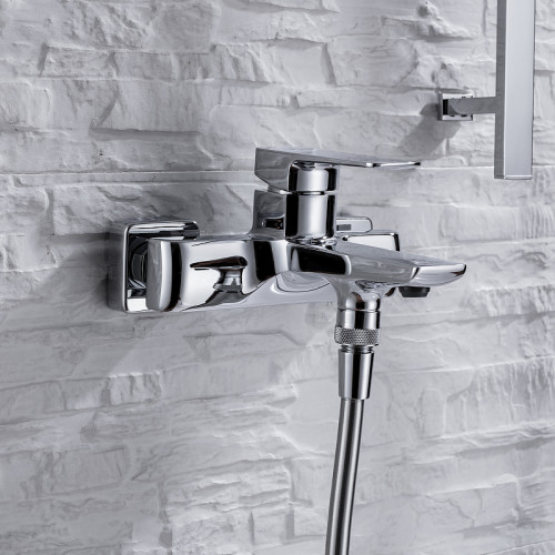 Смеситель для ванны Allen Brau Infinity 5.21006-00 Хром латунь на стену