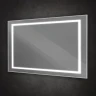 Зеркало BelBagno Kraft 140 SPC-KRAFT-1400-800-SENS-AL с подсветкой Сатин с сенсорным выключателем стекло