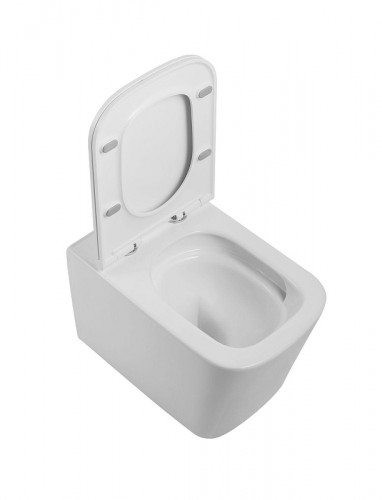 Унитаз Art&amp;Max Techno AM2303CHRV/SC подвесной цвет Белый с сиденьем Микролифт