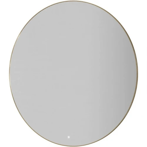 Зеркало Boheme Modern 120 545-120-G с подсветкой Золото с сенсорным выключателем и подогревом стекло