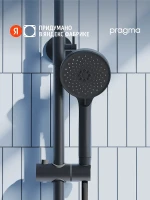 Ручной душ Pragma Teiden 903262.TDN2.BB3H.026-2 цвет Черный матовый