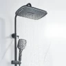 Душевая система Shevanik S4136H цвет Черный матовый