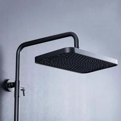 Душевая система Gappo G2496-16 цвет Черный матовый
