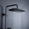 Душевая система Gappo G2496-16 цвет Черный матовый