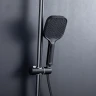 Душевая система Gappo G2496-16 цвет Черный матовый