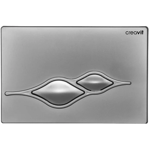 Кнопка смыва для инсталляции Creavit Ufo GP1002.00 Серая матовая