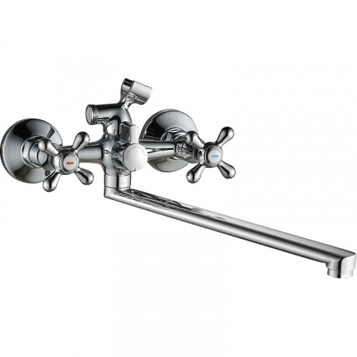 Смеситель для ванны ESKO Vienna VN 31-2 универсальный Хром латунь на стену