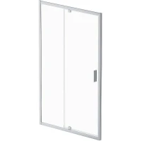 Душевая дверь AM.PM Gem 120 W90G-120-1P-MT профиль Хром матовый стекло прозрачное