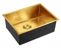 Кухонная мойка Emar PVD 59 EMB-132 PVD цвет Nano Golden