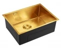Кухонная мойка Emar PVD 59 EMB-132 PVD цвет Nano Golden