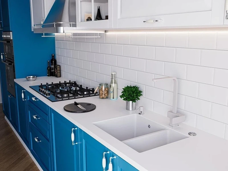 Кухонная мойка Emar Quartz 66,5 EMQ-2665.PL цвет Агат