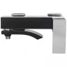 Комплект смесителей Hansberge Cubito H7077BC Черный матовый Хром