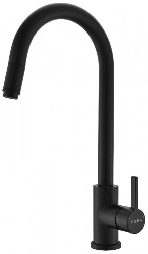 Смеситель для кухни Voda Vessel Black VSL519B цвет Черный
