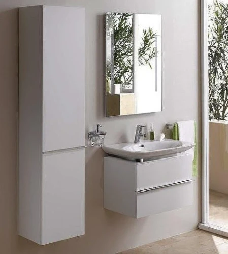 Шкаф пенал Laufen Case 35 L 4.0202.1.075.475.1 подвесной Белый глянцевый