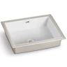 Раковина CeramaLux 50 542A Белая фаянс встраиваемый