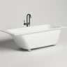 Ванна из искусственного камня Salini Orlanda Kit 180х80 102122M Белая матовая