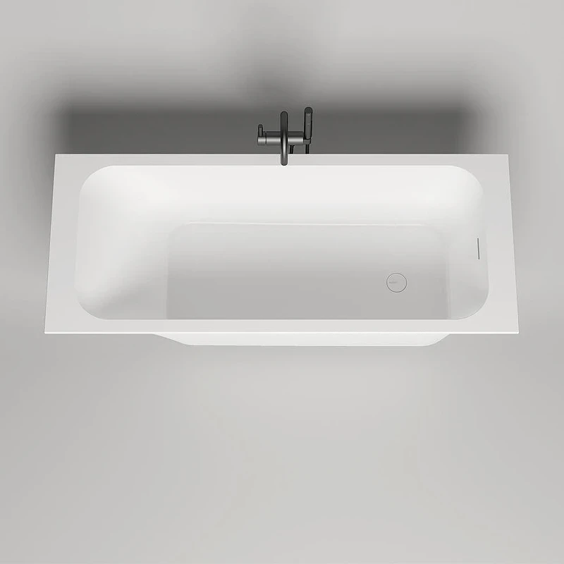 Ванна из искусственного камня Salini Orlanda Kit 180х80 102122M Белая матовая