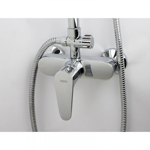Душевая система ESKO ST1200 Хром нержавеющая сталь на стену