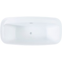 Акриловая ванна Aquanet Family Fine 95778-GW-MB 170x78 292985 Черная матовая без гидромассажа